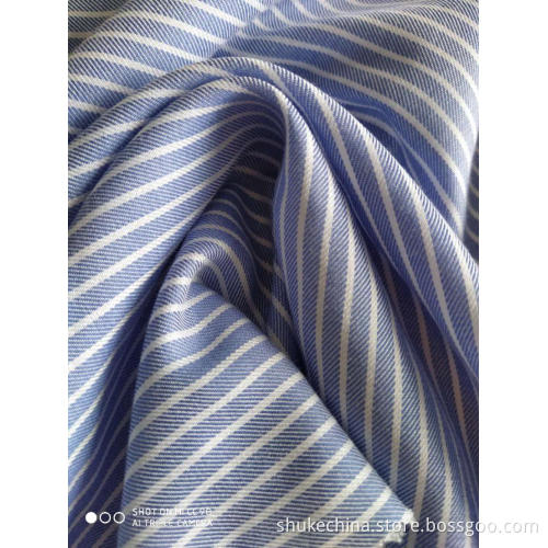 Yarn Dyed Stripe Lycell